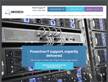 Tablet Screenshot of infotechmgmt.com